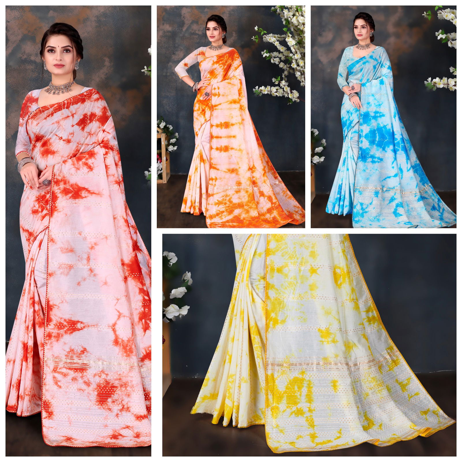 Saloni Pure Naylon Viscose Saree Catalog